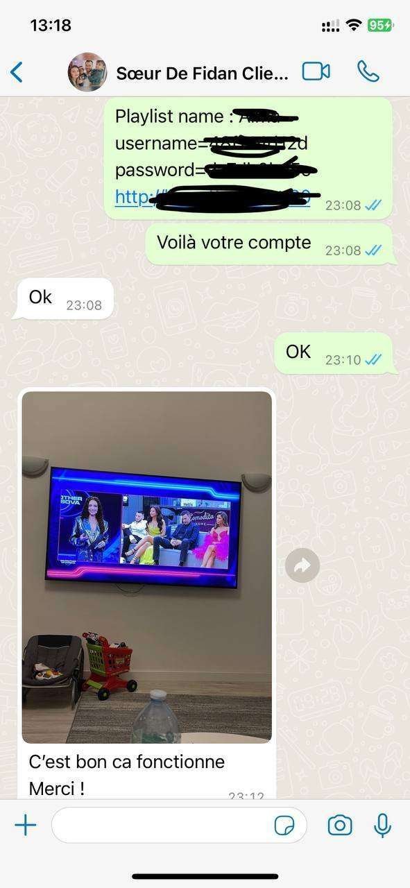 IPTV France WhatSapp Feedback