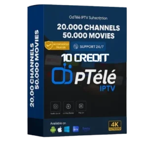 Abonnement IPTV Revendeur 10 Credits - IPTV France