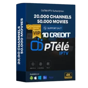 Abonnement IPTV VIP Revendeur 10 Credits - IPTV Panel 8k