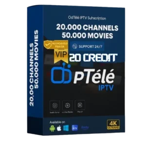 Abonnement IPTV VIP Revendeur 20 Credits - IPTV Stable