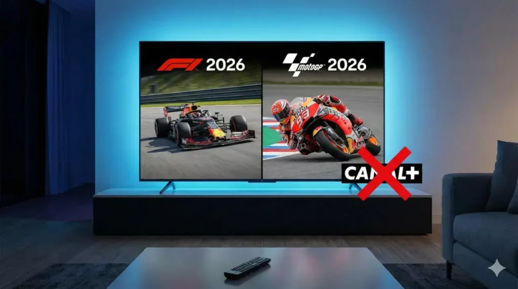 F1 & MotoGP 2026 Regarder chaque Grand Prix sans Canal+