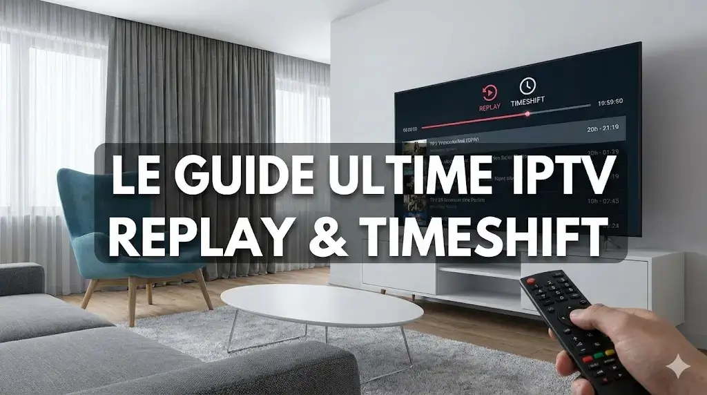 Le Guide Ultime IPTV Replay & Timeshift