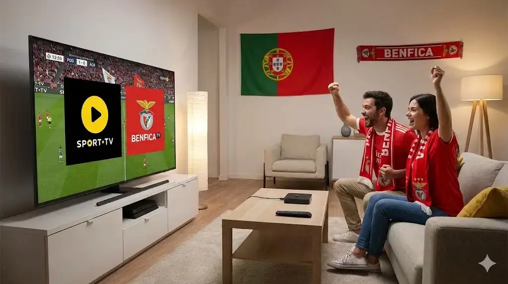 Regarder Benfica TV Sport TV 1 en Direct Foot Portugais
