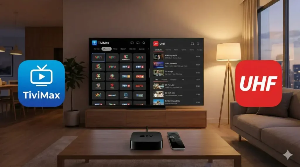 TiviMax & UHF Les Vraies Solutions IPTV pour Apple TV 4K