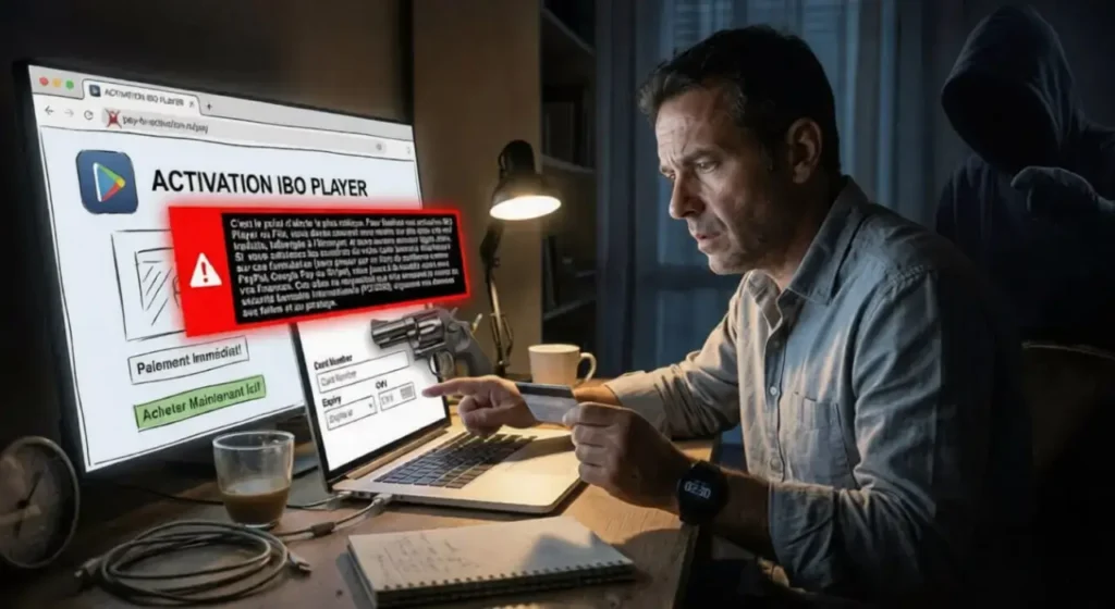Pour finaliser une activation IBO Player ou Flix,