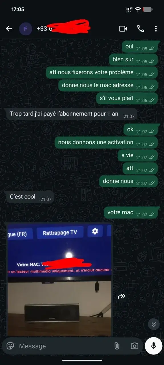 Retour sur le service client